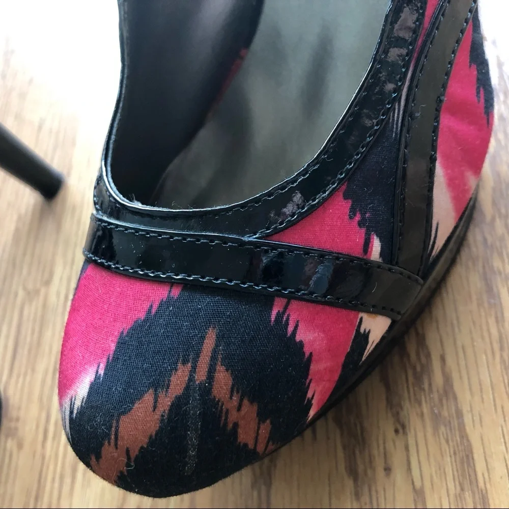 🟢3/$15 MADDEN GIRL heels 8.5 round toe multi color